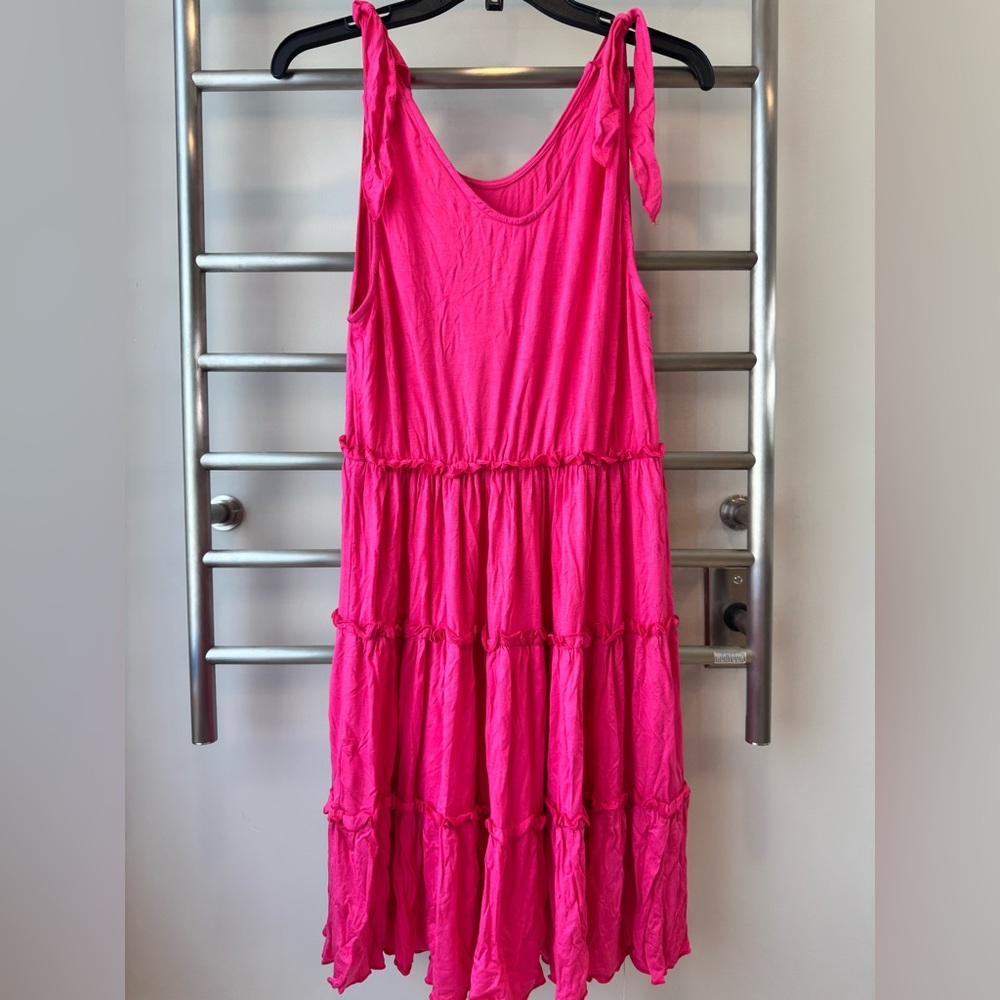 Pink Sleeveless Dress